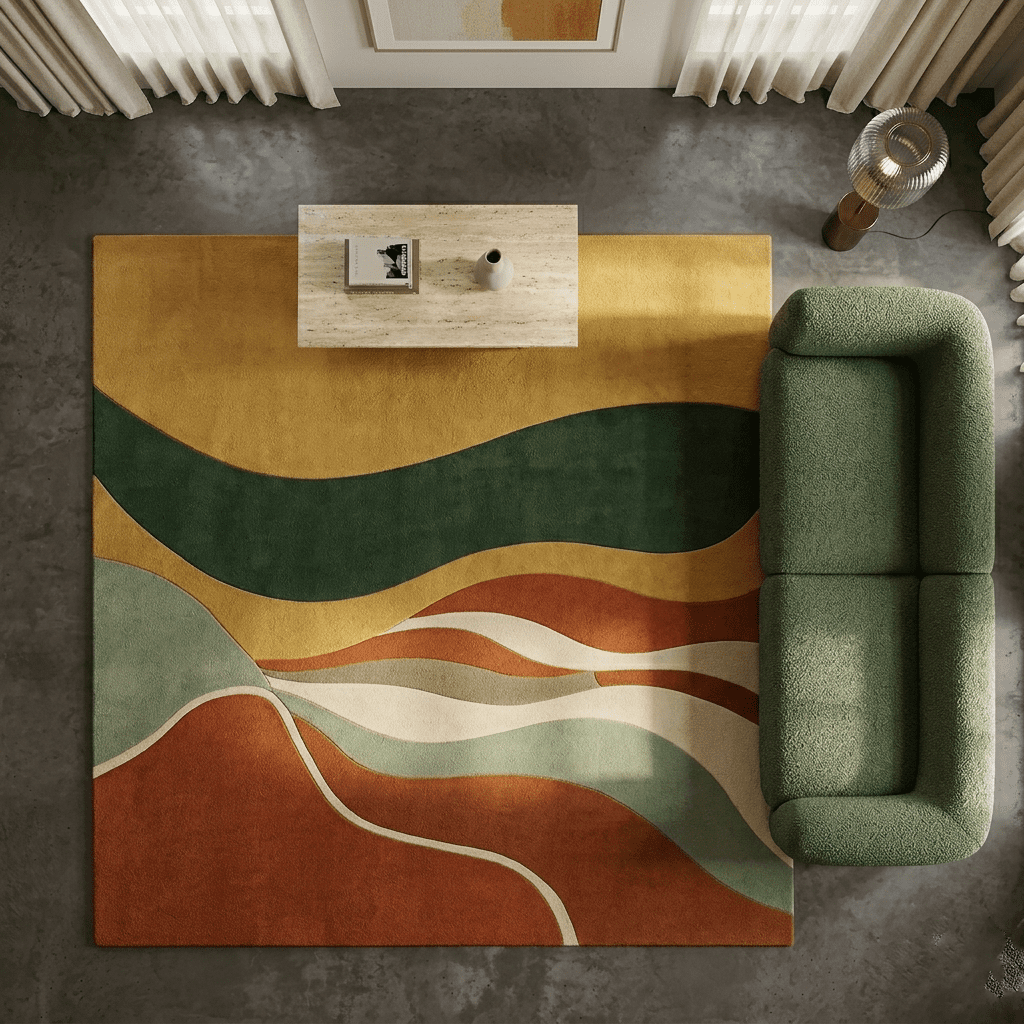 Wave Crest Rug