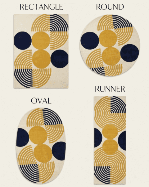 Arco Concentric Rug — alternate view