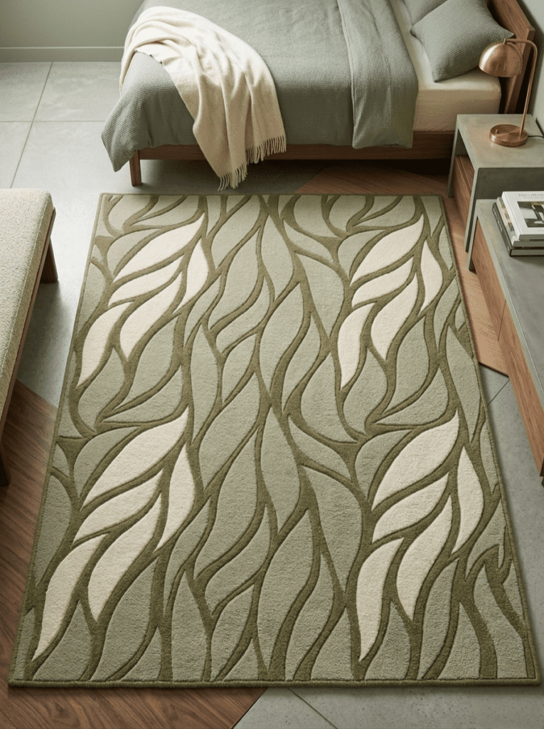 Leaf Wave Rug
