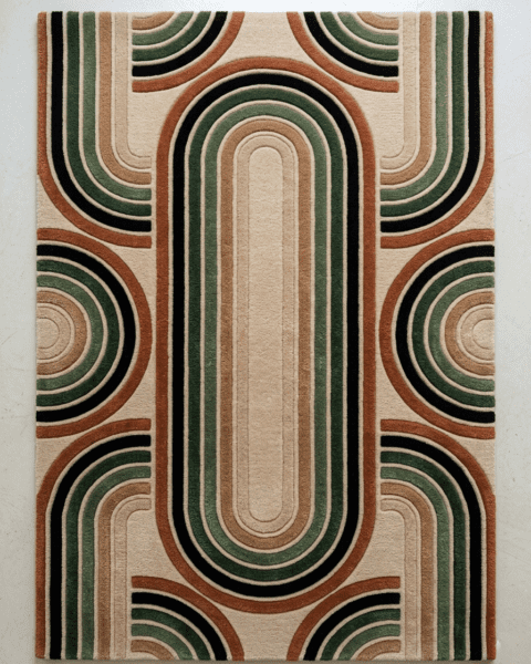 Retro Arc Rug