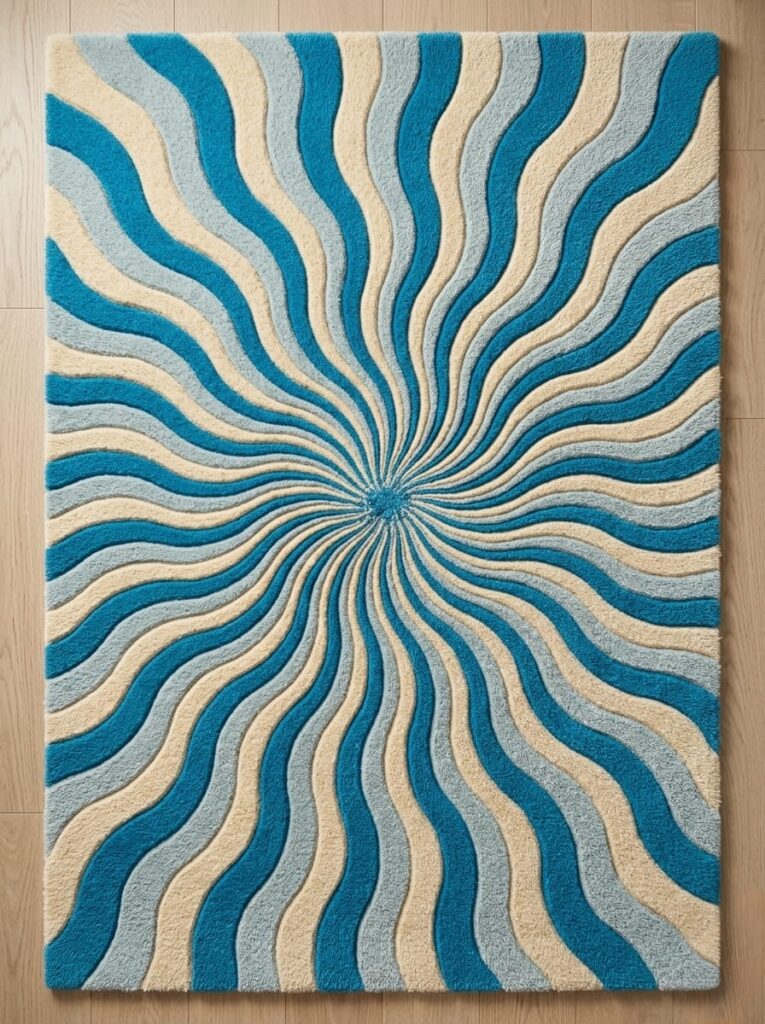 Spiral Vertex Rug