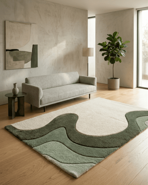 Contour Wave Rug — alternate view