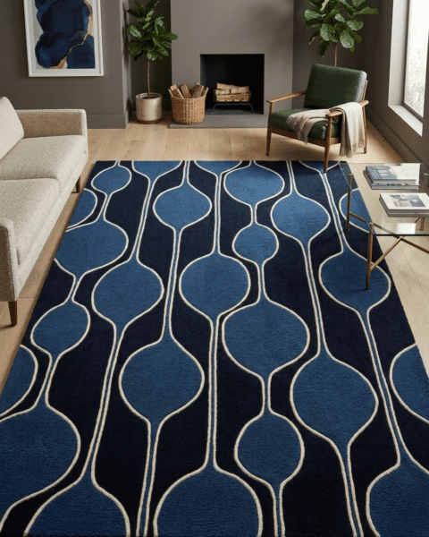 Ogee Wave Rug — alternate view