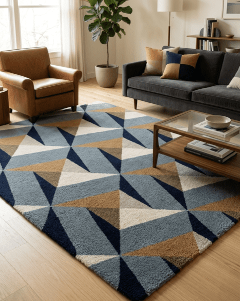 Facet Rug — alternate view