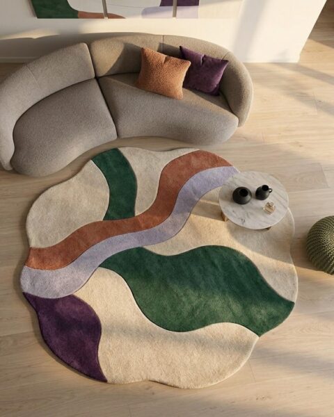 Tidal Contour Rug