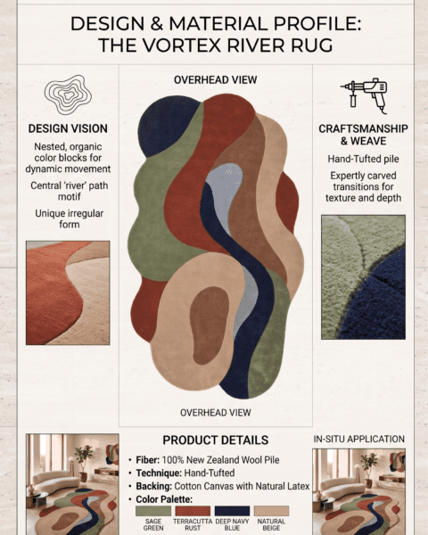 River Rug — alternate view